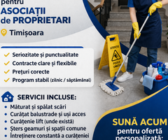 Servicii de Curatenie in Asociatii de Propietari