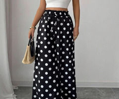 Save 10% Today on Elegant High Waisted Wide Leg Pants Women - Stridex Clothing
